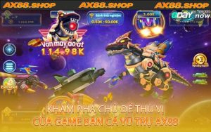 Khám phá chủ đề thú vị của game Bắn Cá Vũ Trụ AX88