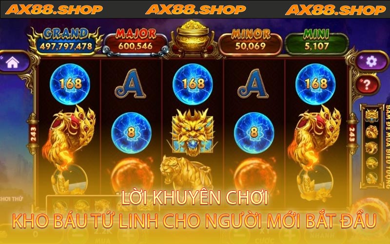 Lời khuyên chơi kho báu Tứ Linh cho người mới bắt đầu